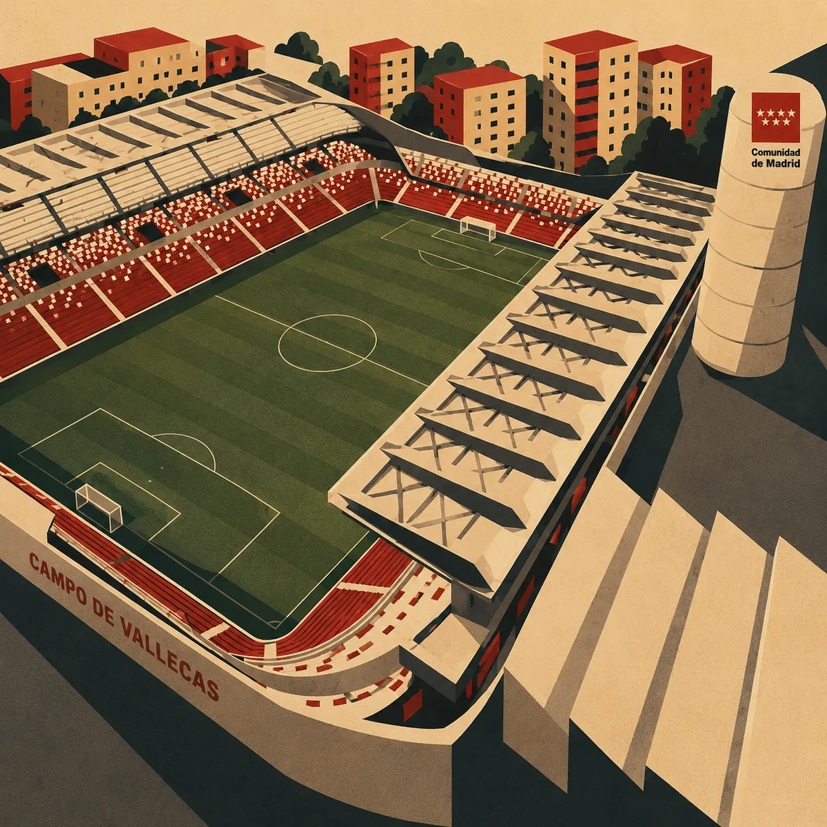 Analizamos el nuevo estadio de Vallecas