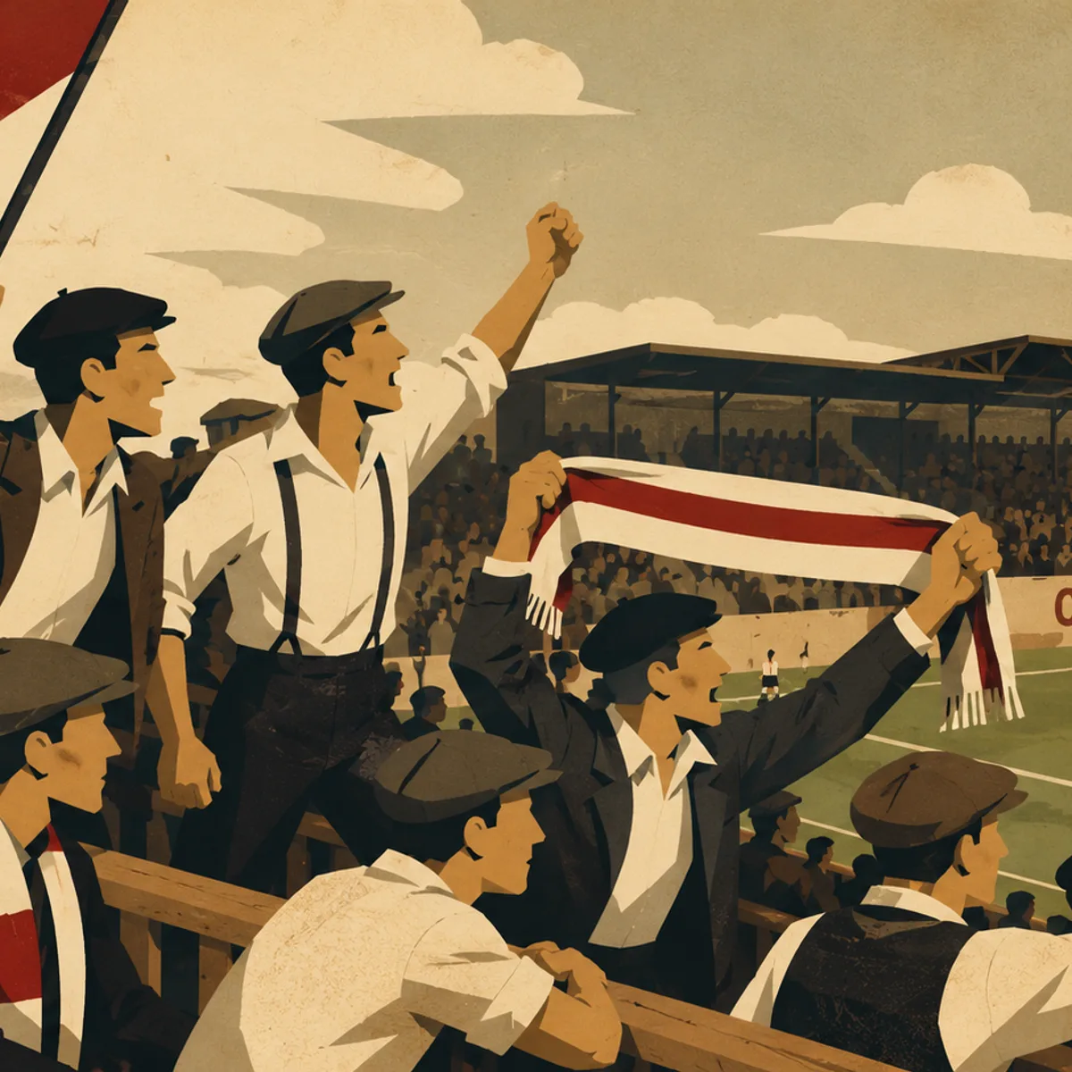 El origen de la primera peña del Rayo